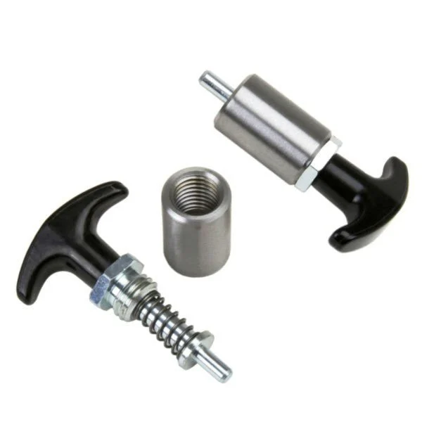 Latest Rage 704010-38 Spring Loaded Pull Pin T-Handle Latch - 3/8" Pin