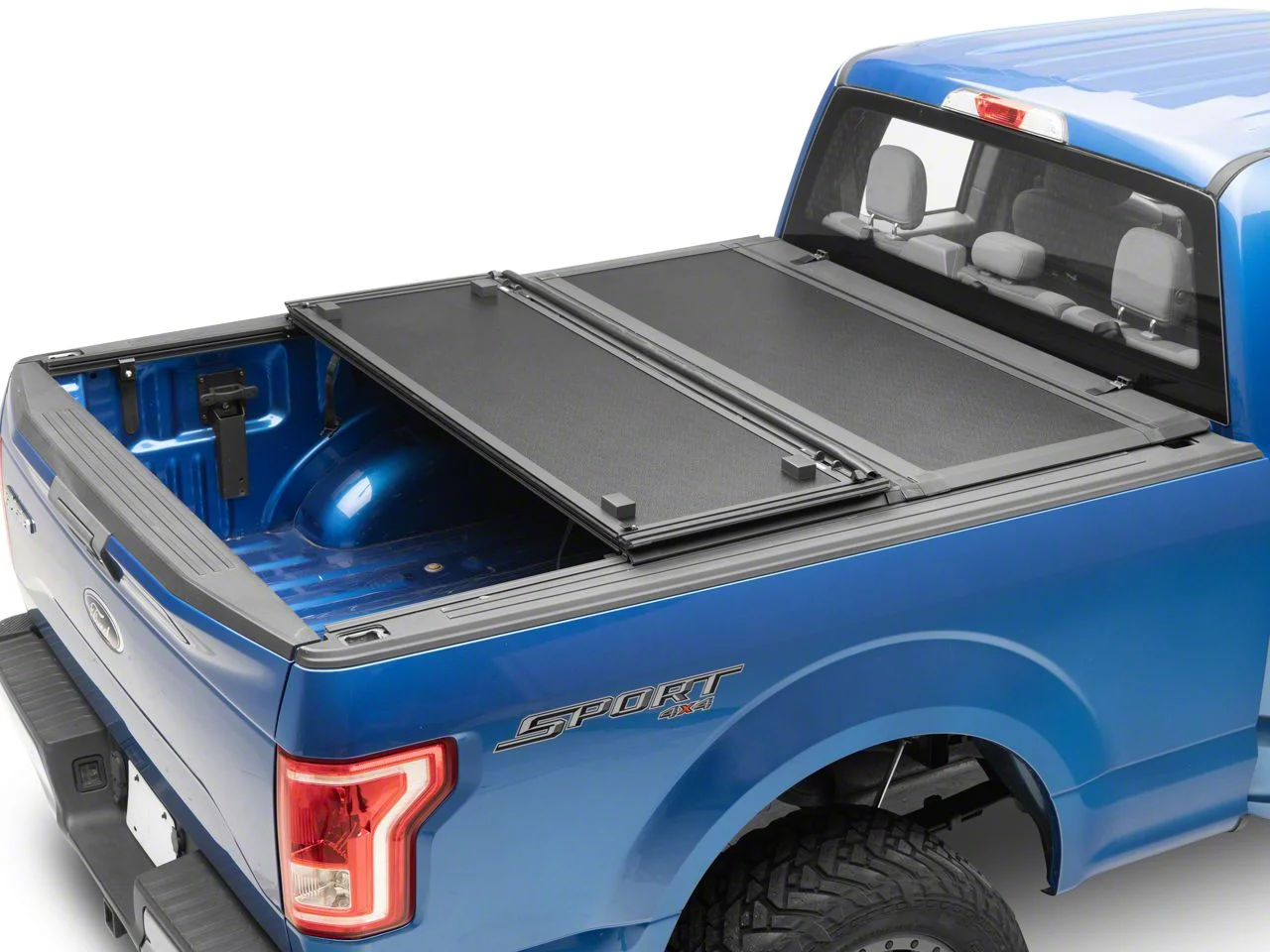 LEER HF350M Hard Folding Tonneau Cover (04-26 F-150 Styleside w/ 5-1/2-Foot & 6-1/2-Foot Bed)