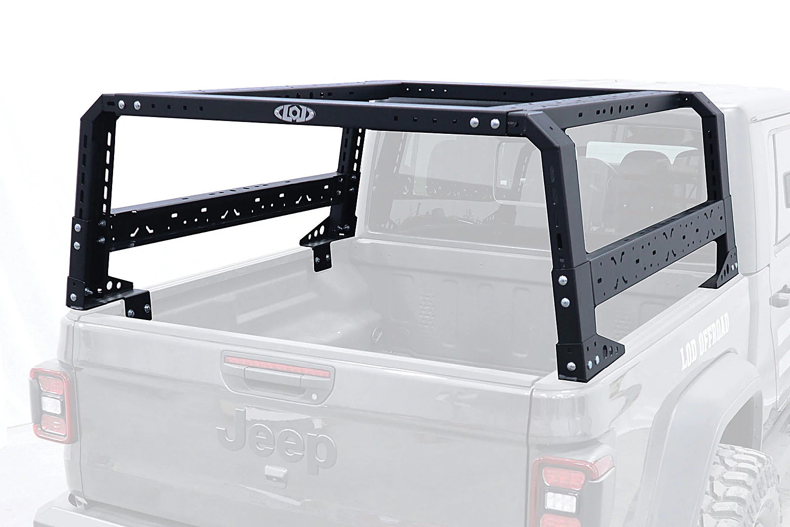 LoD Offroad JRR2021 Black Ops Bed Rack for 20-22 Jeep Gladiator JT