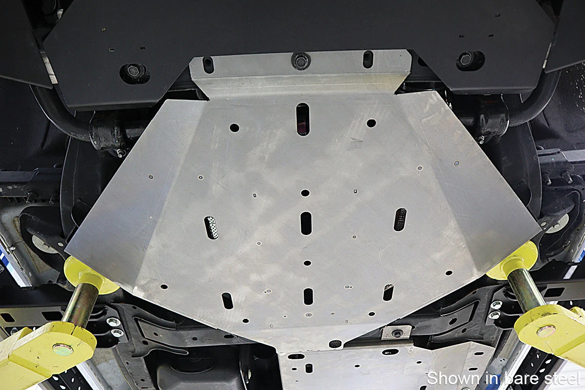 LoD Offroad  Black Ops Transmission Skid Plate for 21-25 Ford Bronco in Black for 21-26 Ford Bronco