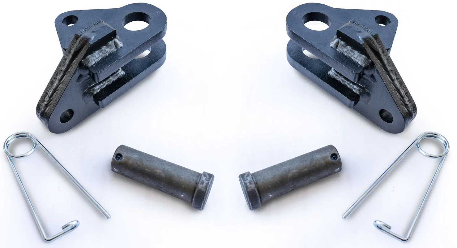 LoD Offroad  Tow Bar Adapters for 07-21 Jeep Wrangler JK & JL with a LoD Front Bumper and a Blue OX or Roadmaster Tow Bar for 07-21 Jeep Wrangler JK & JL with a LoD Front Bumper and a Blue OX Tow Bar