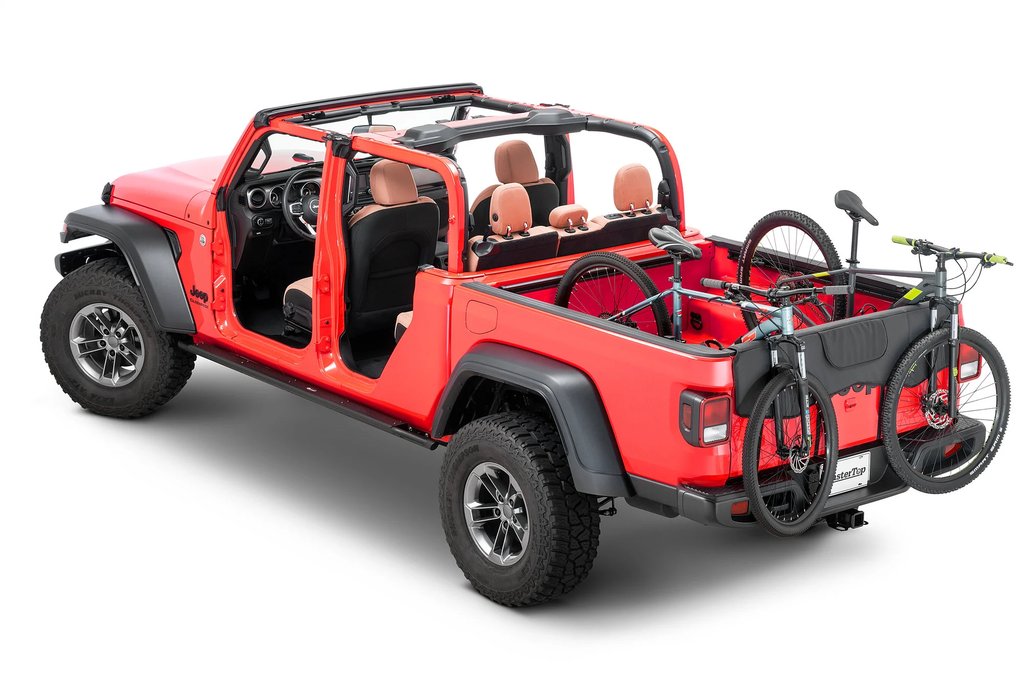 MasterTop 14900701 Tailgate Bike Pad for 20-24 Jeep Gladiator JT