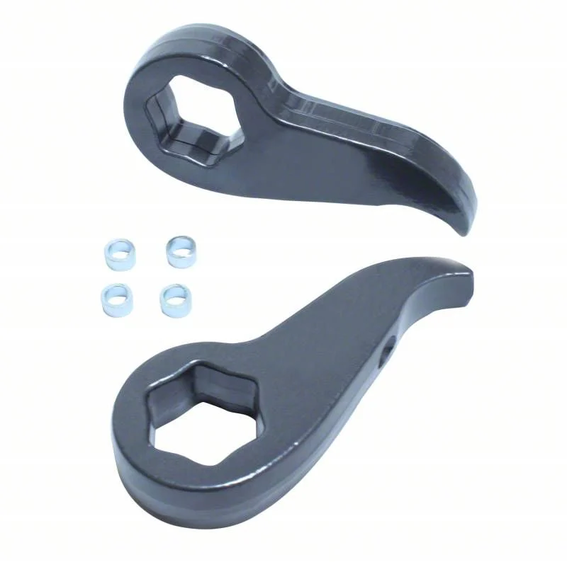 Max Trac 1 to 3-Inch Lift Torsion Keys with Shock Extenders (11-18 Sierra 3500 HD)