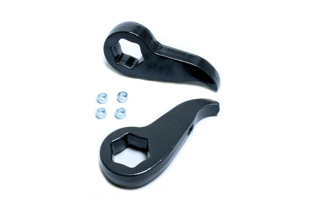 Max Trac 1 to 3-Inch Lift Torsion Keys with Shock Extenders (20-26 Sierra 3500 HD)