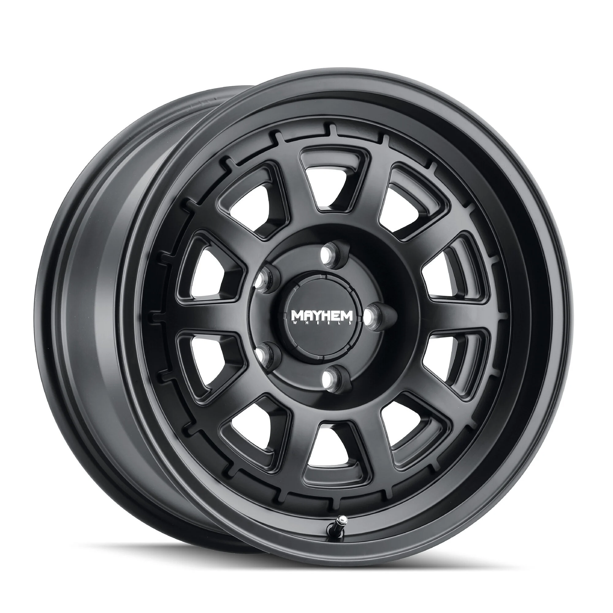 Mayhem  Voyager Series 8303 Wheel for 21-26 Ford Bronco  - 17x8.5 with 5.46in Backspace in Matte Black for 21-26 Ford Bronco