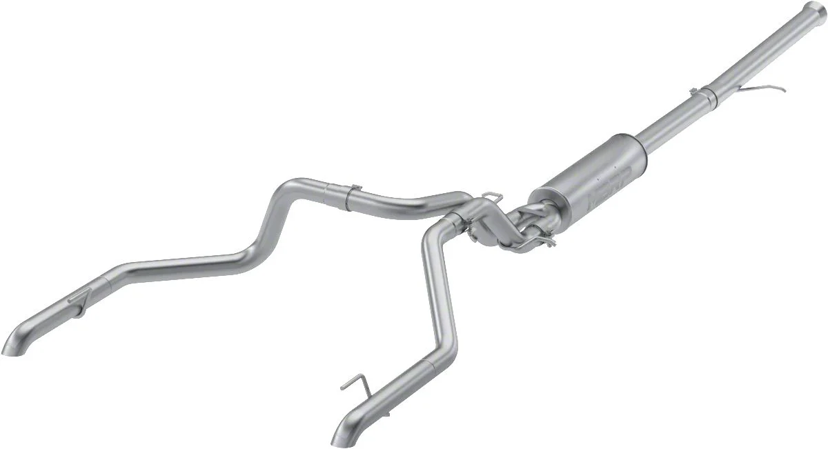 MBRP Armor Pro Dual Exhaust System; Turn Down (22-26 Sierra 1500 AT4X)