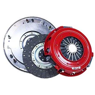 McLeod Original Street Twin Disc Ceramic Clutch Kit with 8-Bolt Steel Flywheel; 23-Spline (11-17 Mustang GT)