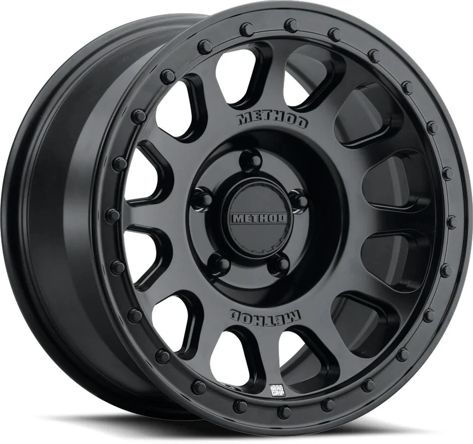 Method Race Wheels  709-HD Bead Grip for 07-26 Jeep Wrangler JK, JL & Gladiator JT in 18x9 with 5.80in Backspace Matte Black for 07-26 Jeep Wrangler JK, JL, & Gladiator JT