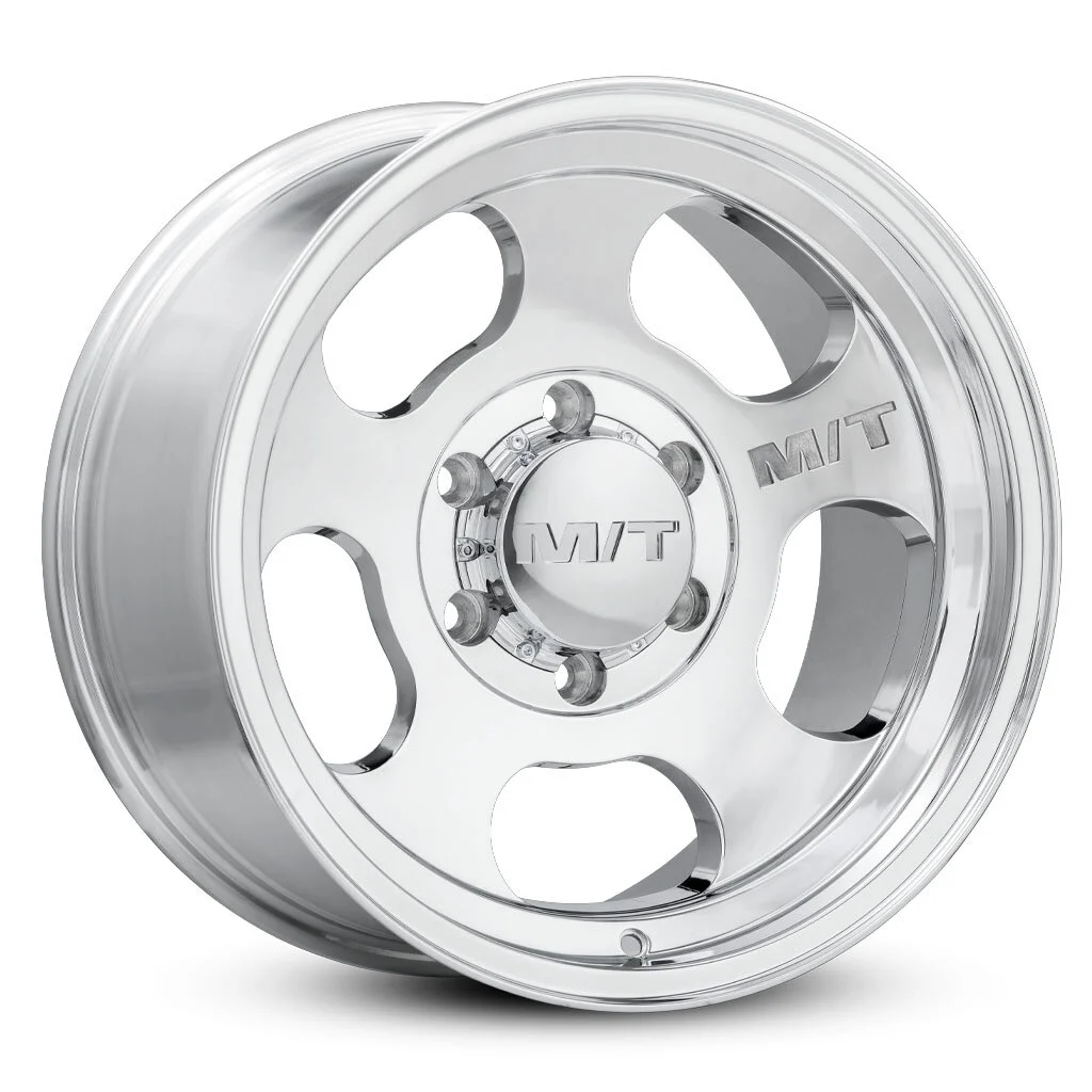 Mickey Thompson  Canyon Wheel in Polished for 55-86 Jeep CJ 15x8 with 3.63in Backspace for 55-86 Jeep CJ