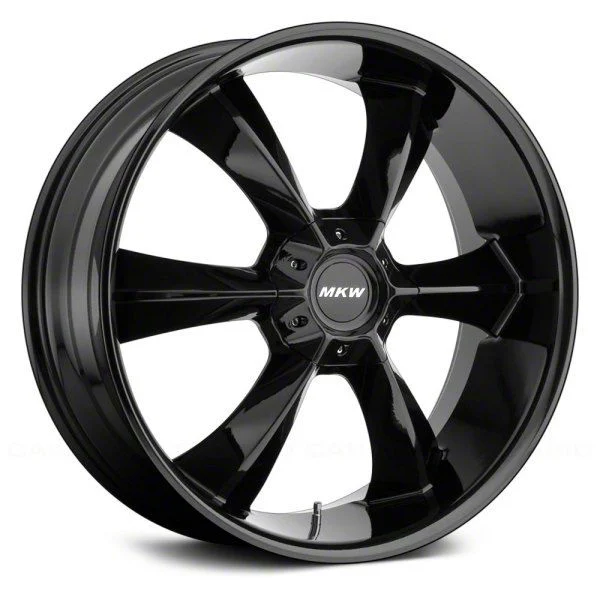 MKW Offroad M119 Gloss Black 6-Lug Wheel; 20x9; 18mm Offset (07-14 Tahoe)