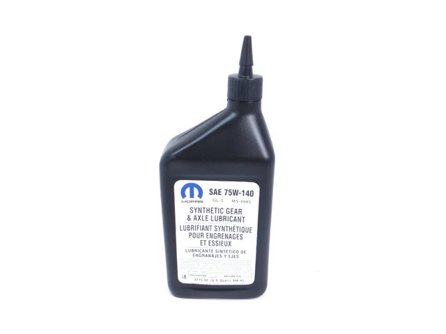 Mopar 68218657AB Axle Lube for 09-23 Jeep Wrangler JK, JL & 09-10 Grand Cherokee WK