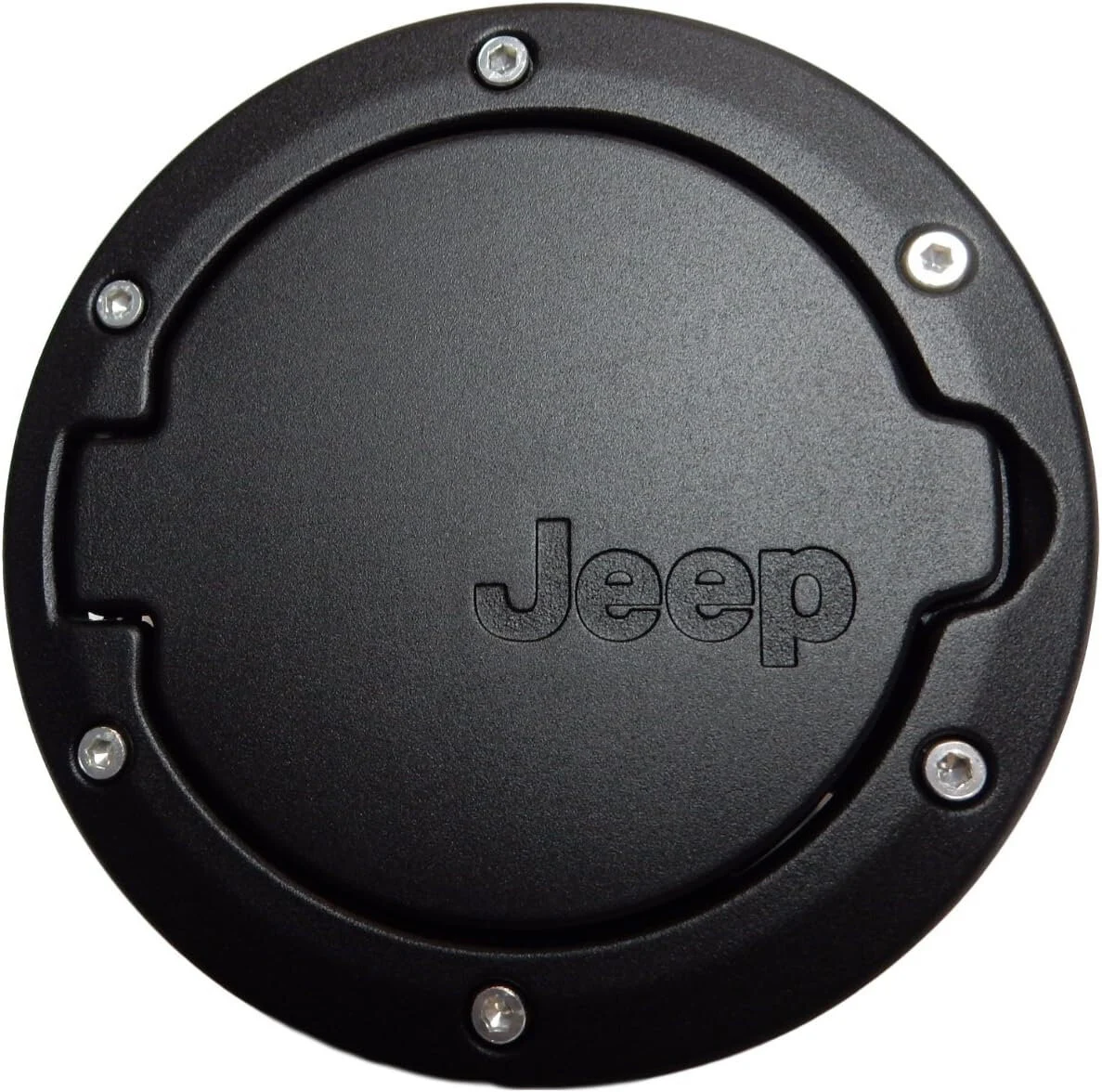 Mopar  82210608 Fuel Door - in Black for 07-18 Jeep Wrangler JK