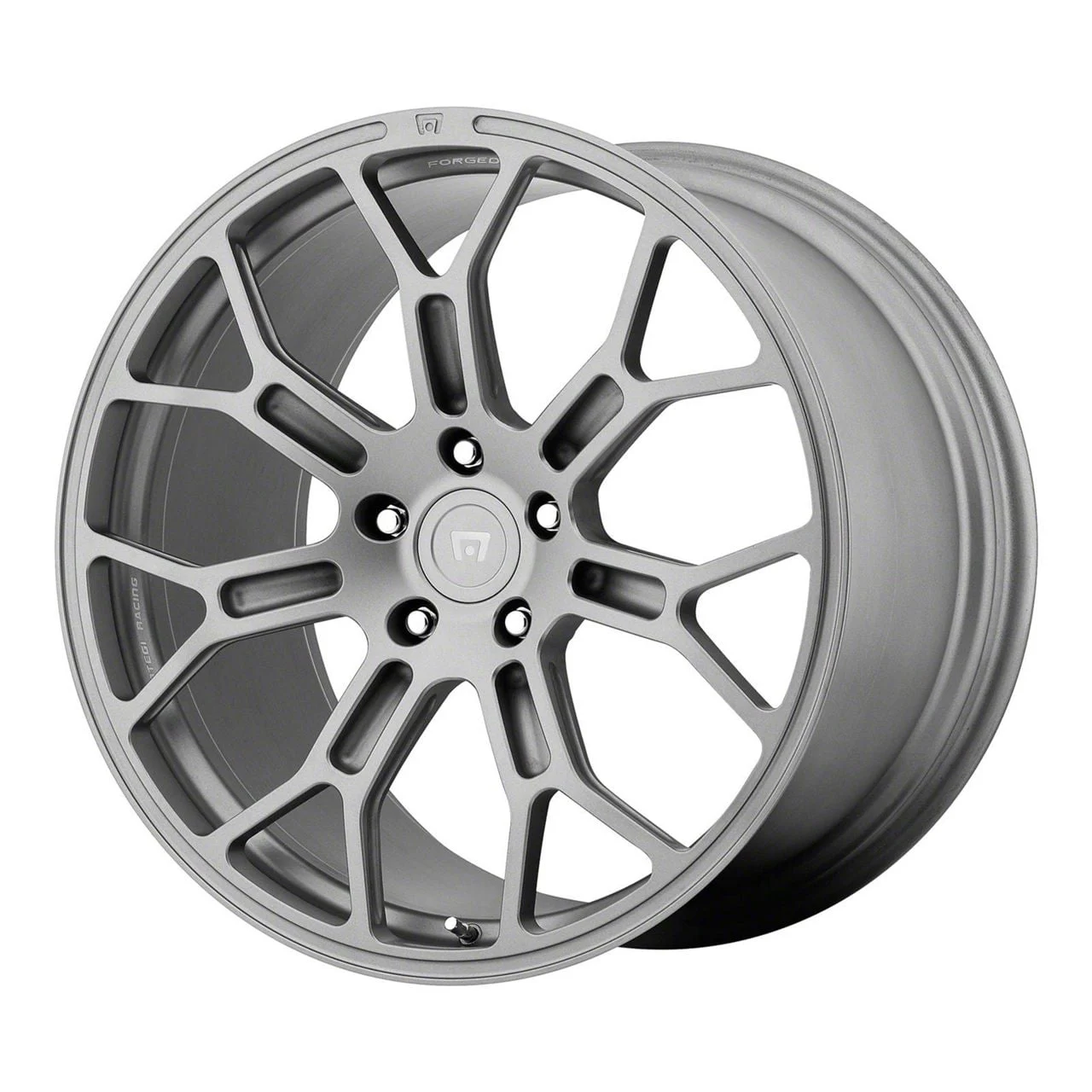 Motegi Techno Mesh Anthracite Wheel; 20x8.5; 39mm Offset (15-23 Mustang GT, EcoBoost, V6)