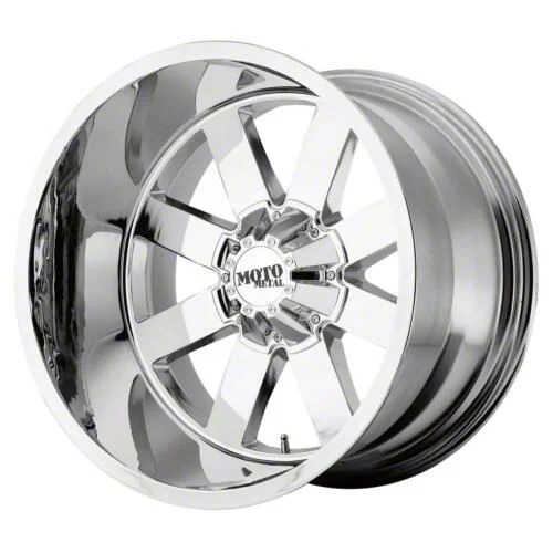 Moto Metal MO962 Chrome 8-Lug Wheel; 22x10; -18mm Offset (20-26 Sierra 3500 HD SRW)