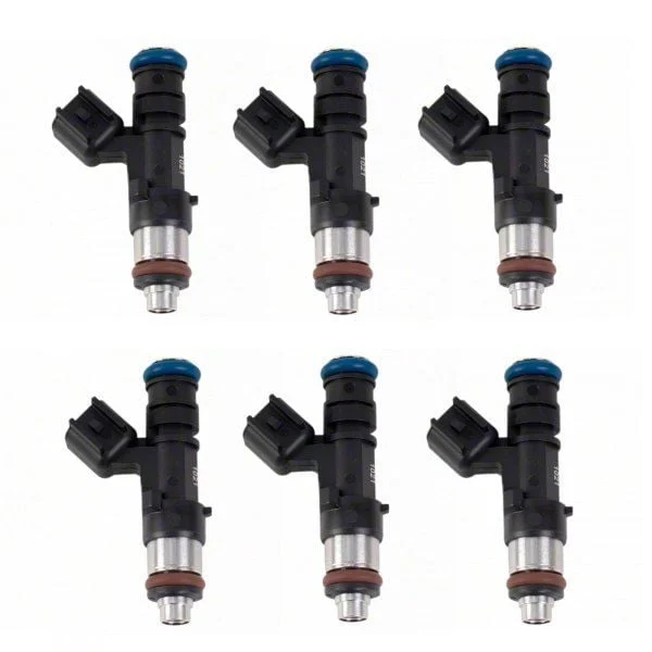 6-Piece Fuel Injector Set (05-10 Mustang V6)