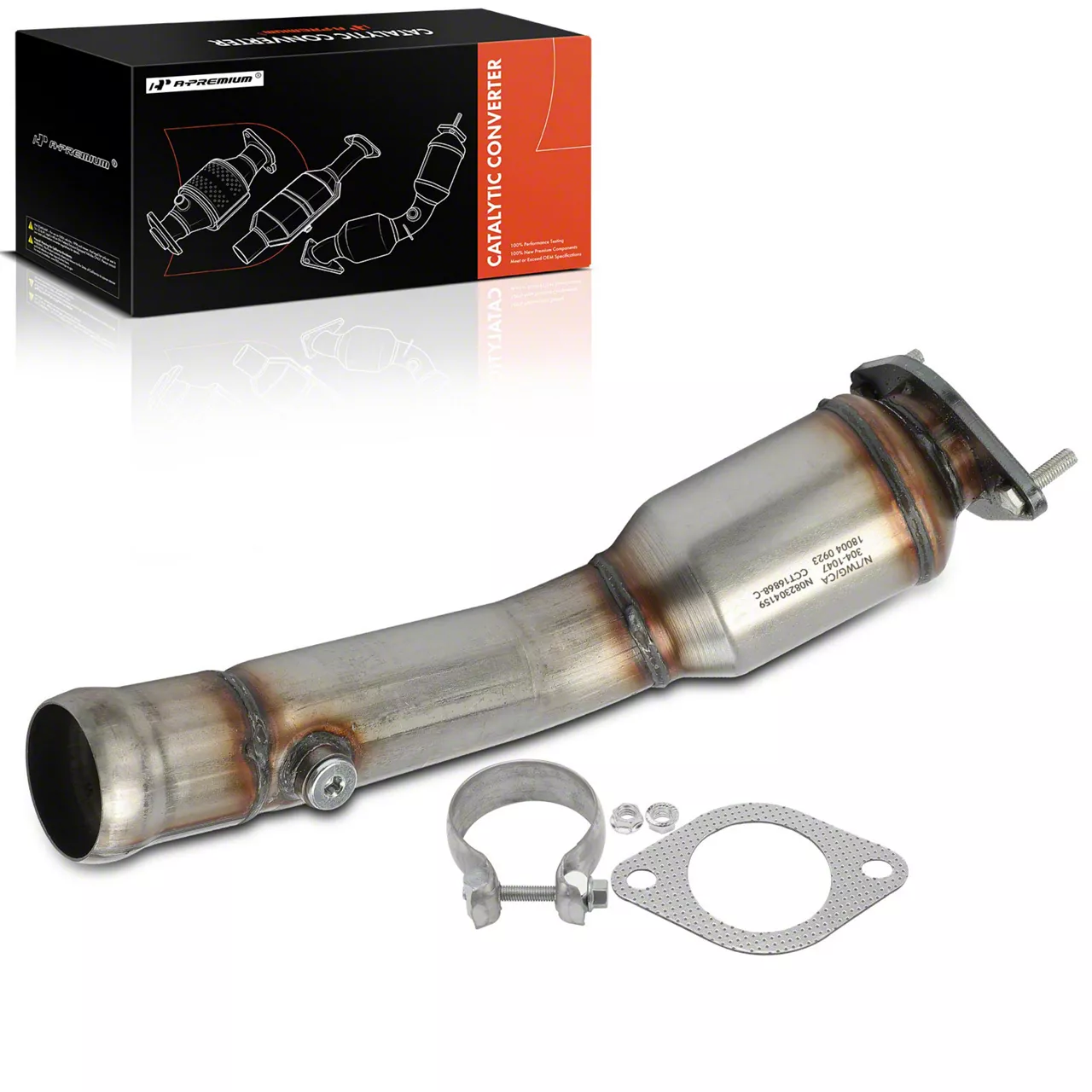 Catalytic Converter; Driver Side (11-14 Mustang GT; 12-13 Mustang BOSS 302)