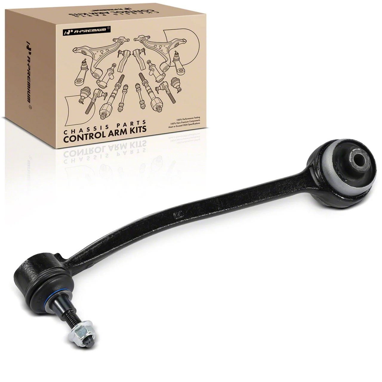 Front Lower Forward Control Arm; Passenger Side (15-23 Mustang GT, EcoBoost, V6)
