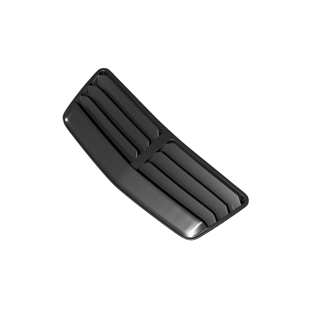 Hood Vent; Gloss Dry Carbon Fiber (24-26 Mustang GT, Dark Horse)