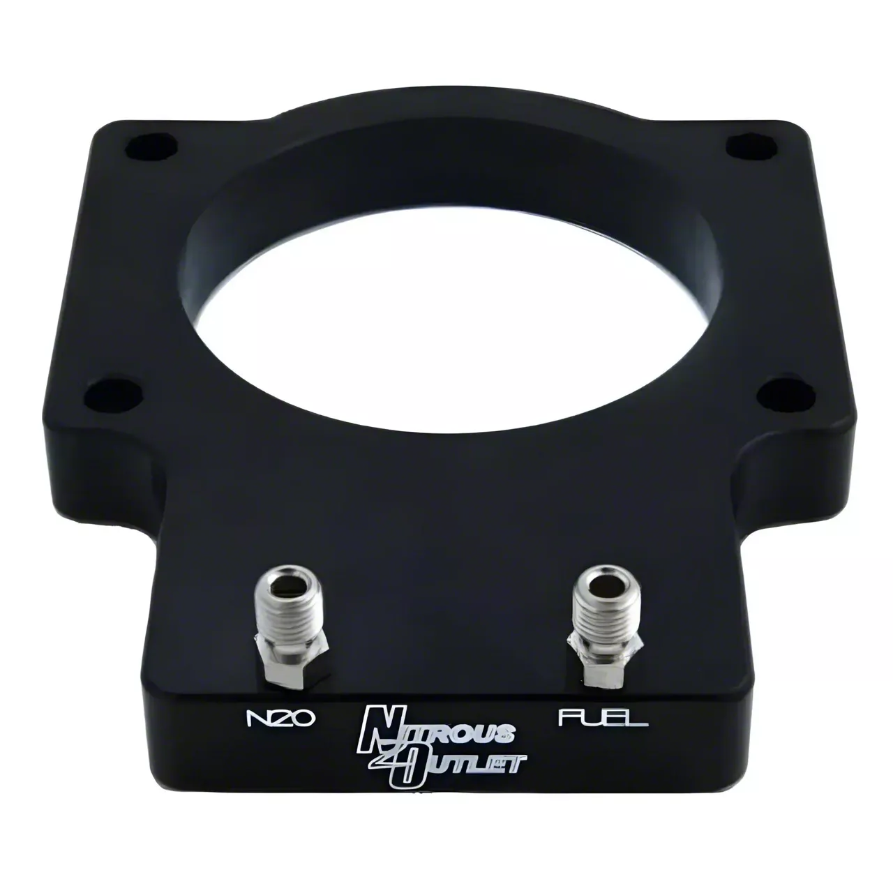 Nitrous Outlet 90mm Plate System; 12 lb. Bottle (05-07 6.0L Corvette C6 w/ 90mm Intake Manifold)