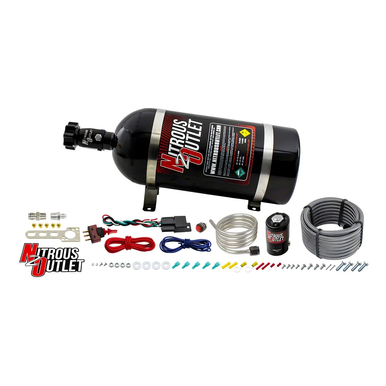 Nitrous Outlet Big Show Stand Alone Purge Kit (Universal; Some Adaptation May Be Required)