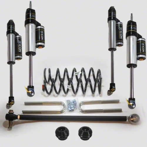 Reverse Level Kit with ICON Vehicle Dynamics 2.5 Piggyback Shocks (11-16 F-350 Super Duty w/ 3.50-Inch Axle)