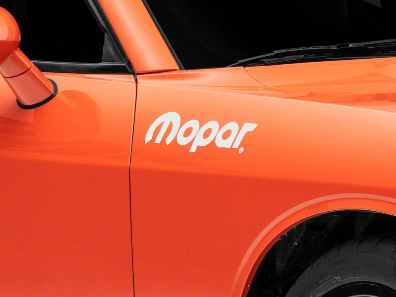 Mopar Licensed by SEC10 Decal; Silver (08-13 Challenger)