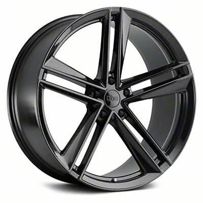Ohm Lightning Gloss Black Wheel; 20x10; 30mm Offset (16-24 Camaro)