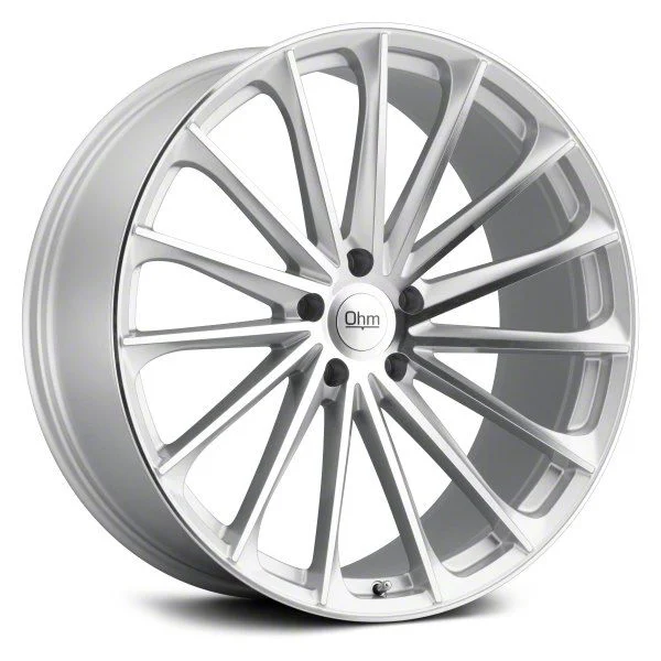 Ohm Proton Silver with Mirror Face Wheel; 20x10; 35mm Offset (16-24 Camaro)