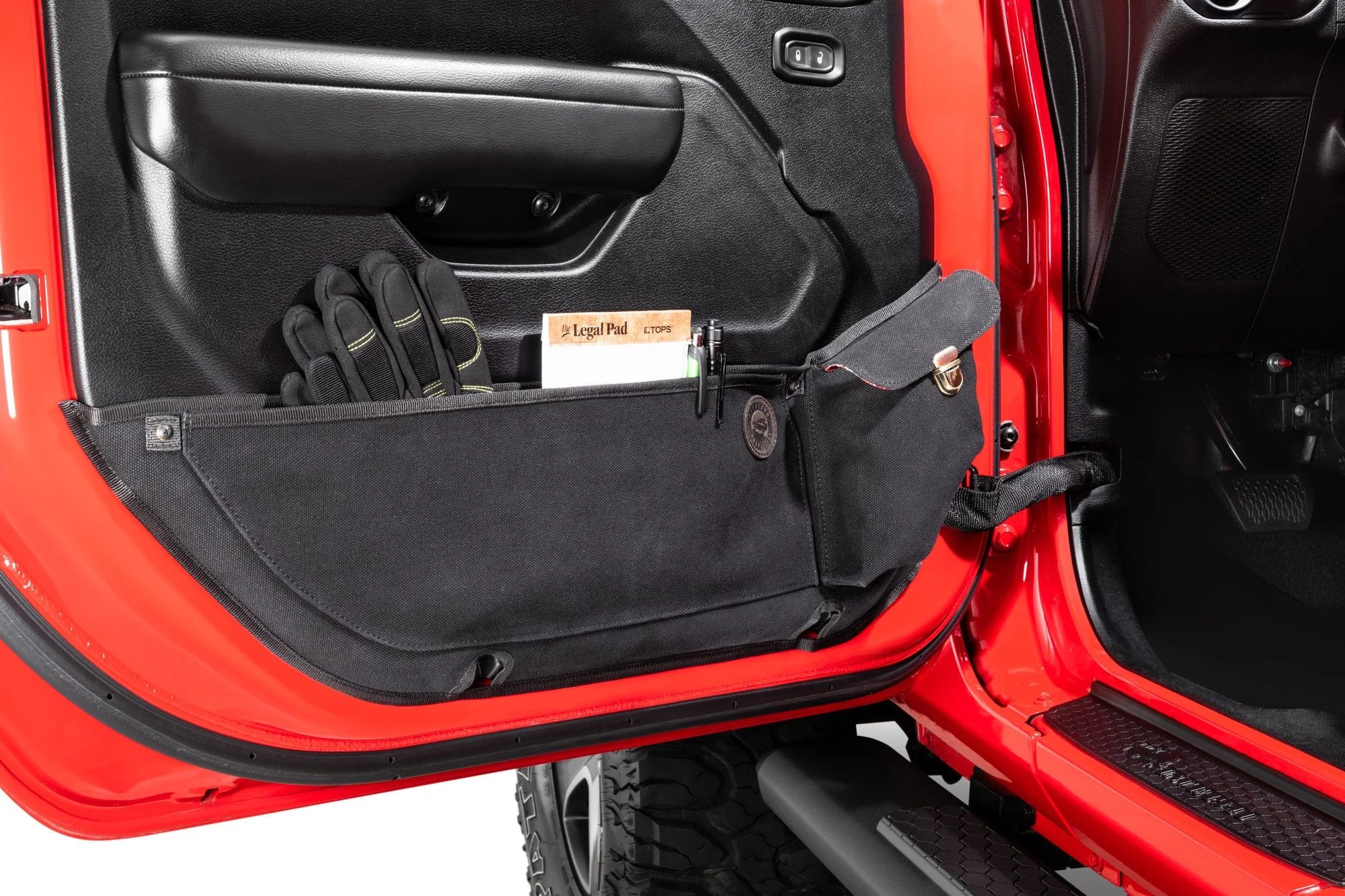 Overland Outfitters  Door Panel Pockets for 18-24 Jeep Wrangler JL & Gladiator JT Front Door Panel Pockets for 18-26 Jeep Wrangler JL & Gladiator JT