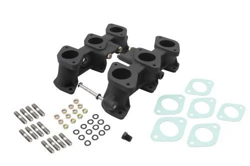 PMO Intake Manifolds 82mm Tall, CIS Injection 46x35mm Rennsport "R" Finish
