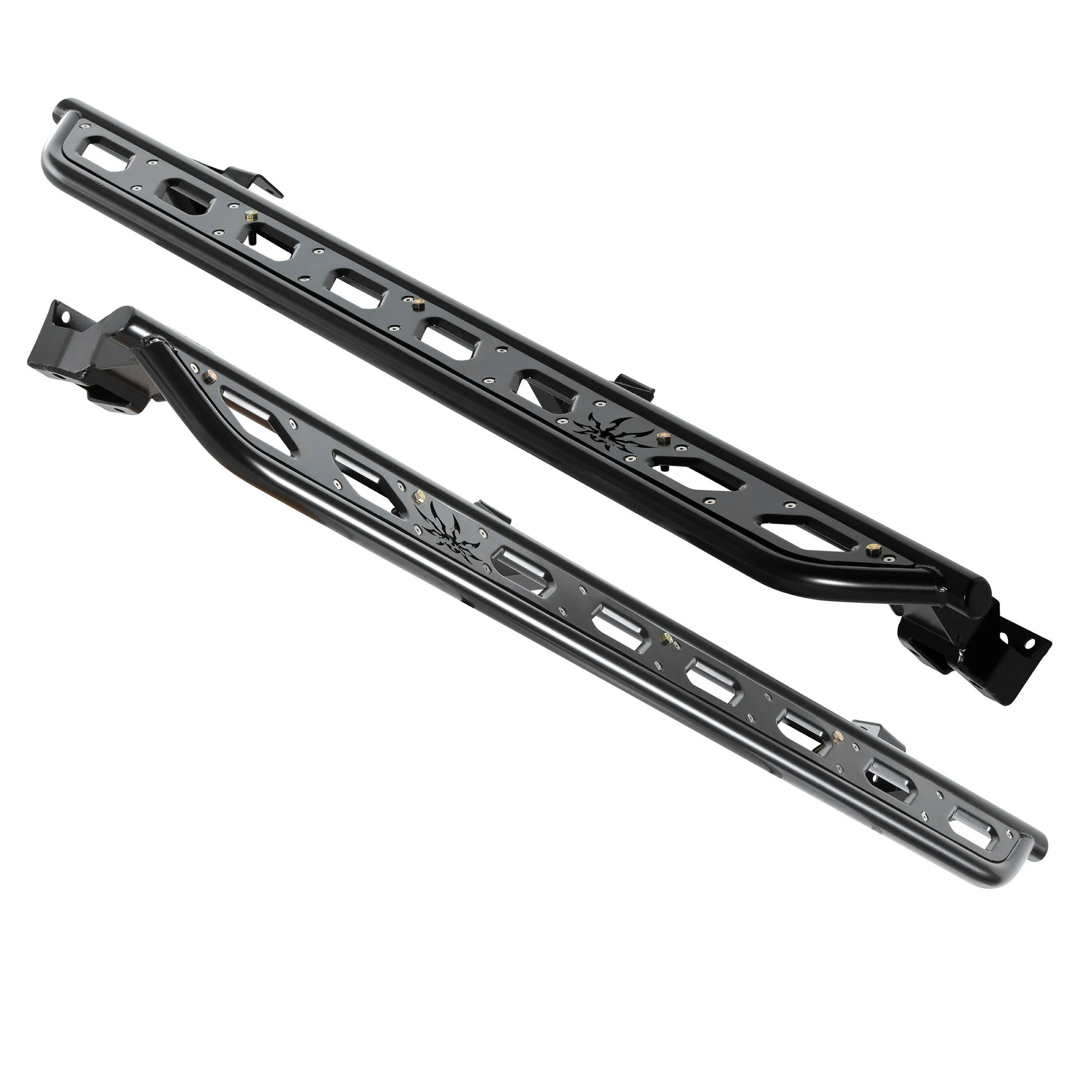 Poison Spyder 2008030P1 Rocker Knockers for 18-26 Jeep Wrangler JL Unlimited 4-Door