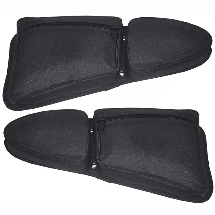 Polaris Razor Black Storage Bags W/Pads RZR XP 1000 RZR XP4 1000 RZR 900 - Pair