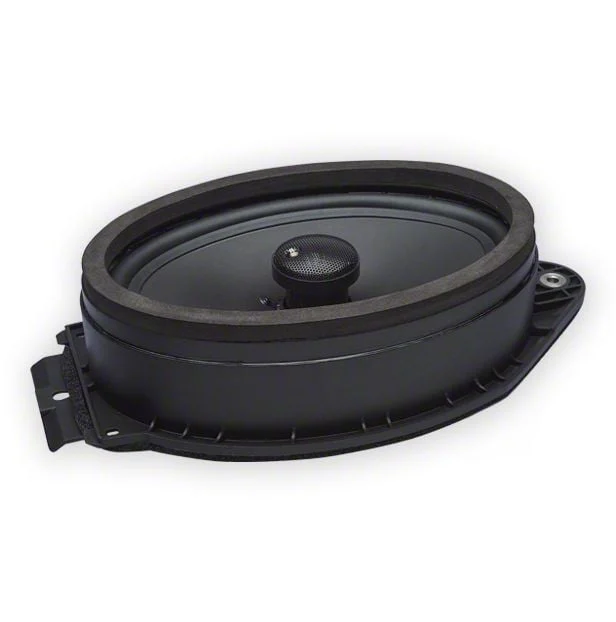 PowerBass 6x9-Inch 2 OHM Direct Fit Premium OEM Replacement Coaxial Speaker; Rear Deck; 80 Watts RMS/160 Watts Max (10-15 Camaro w/ BOSE or Premium Sound System)
