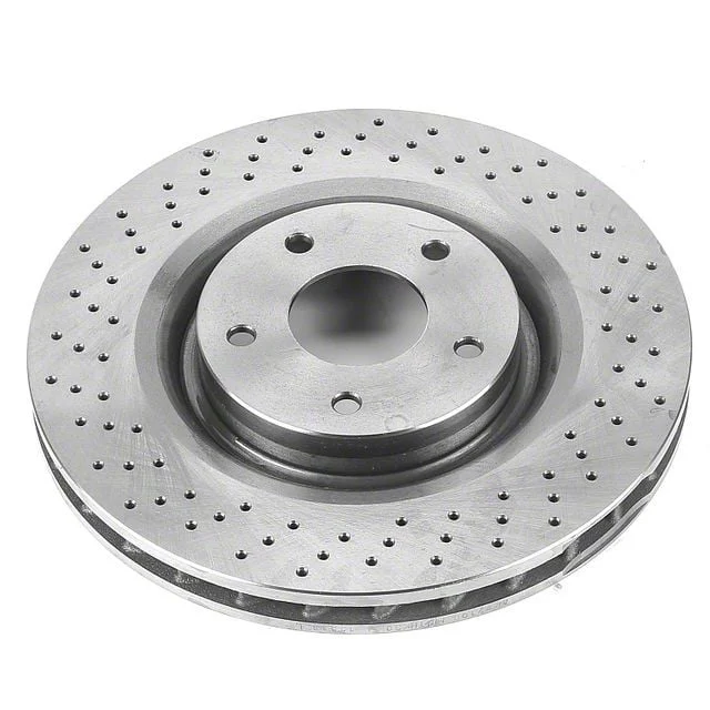 PowerStop OE Stock Replacement Rotor; Front (05-09 Corvette C6 w/ Z51 Brake Package; 10-11 Corvette C6 Base w/ MagneRide; 12-13 Corvette C6 Base w/ Heavy Duty Brake Package)