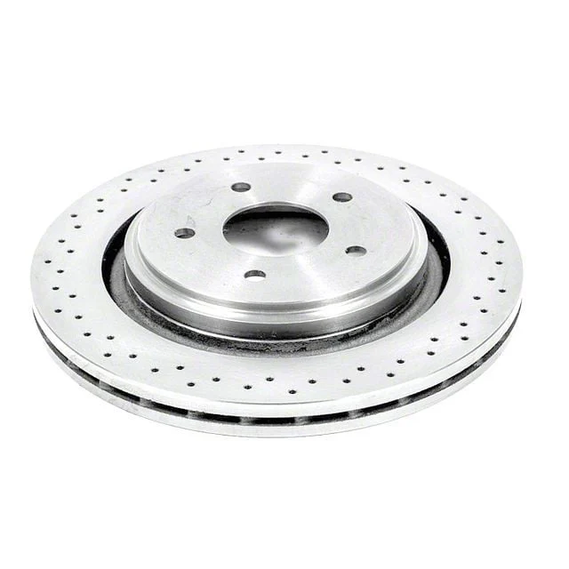 PowerStop OE Stock Replacement Rotor; Rear (05-09 Corvette C6 w/ Z51 Brake Package; 10-11 Corvette C6 Base w/ MagneRide; 12-13 Corvette C6 Base w/ Heavy Duty Brake Package)