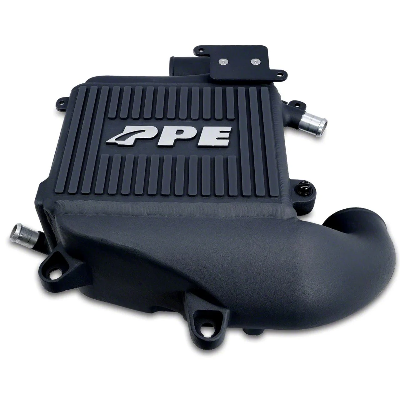 PPE Air-To-Water Intercooler Kit; Black (20-26 3.0L Duramax Sierra 1500)