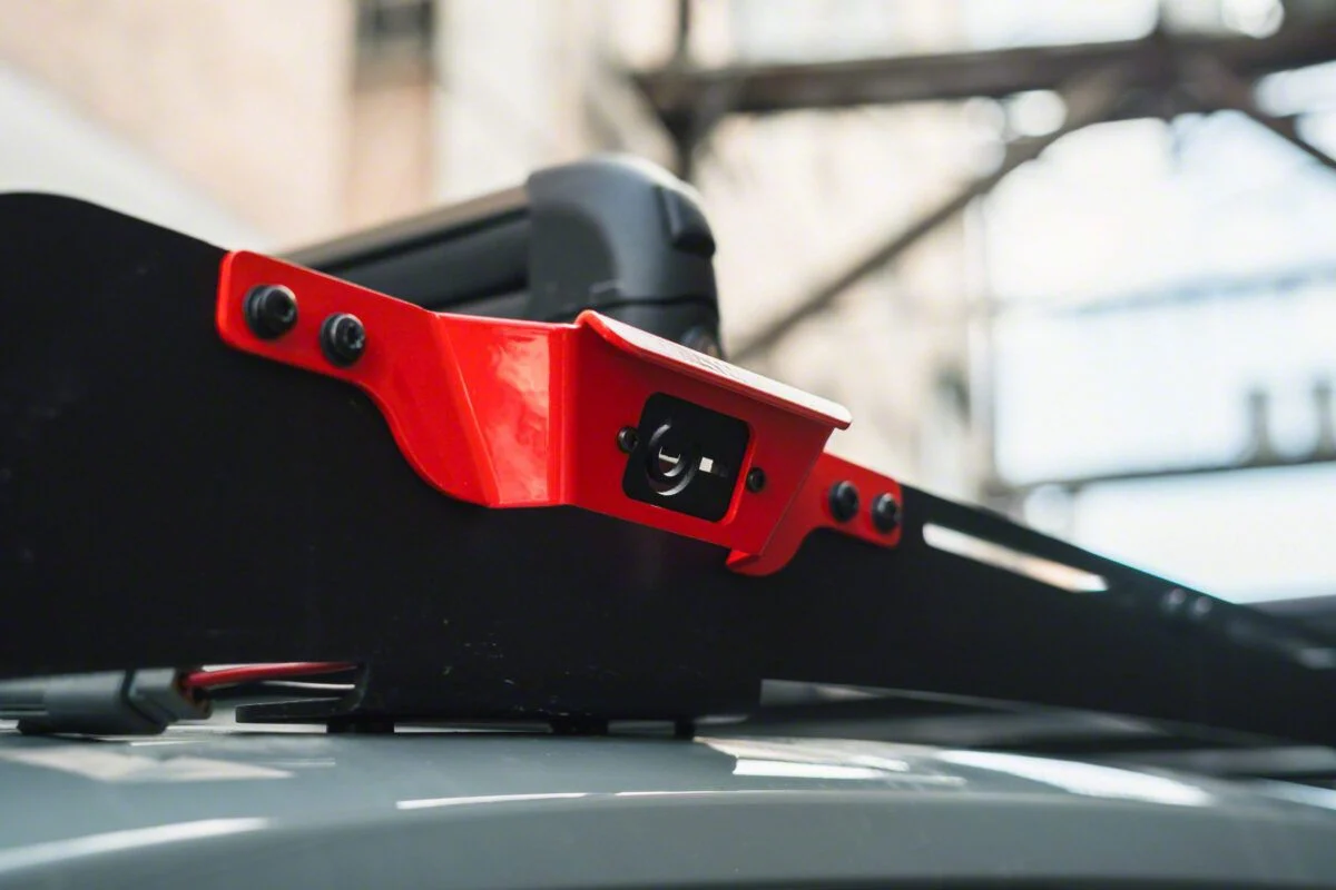 Prinsu Ridgeline Handles; Red (Universal; Some Adaptation May Be Required)