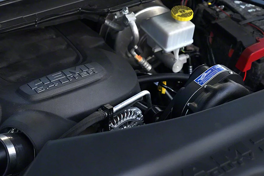 Procharger High Output Intercooled Supercharger Complete Kit with D-1SC; Satin Finish (19-25 6.4L RAM 2500)
