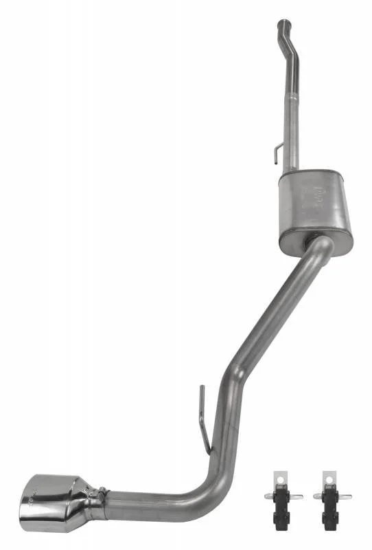 Pypes Performance Exhaust  2.5" Cat Back Exhaust with Street Pro Muffler for 20-22 Jeep Gladiator JT Rubicon with 3.6L