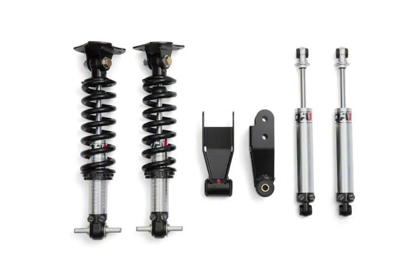 QA1 Double Adjustable Lowering Kit; 2 to 3-Inch (07-18 2WD Sierra 1500)