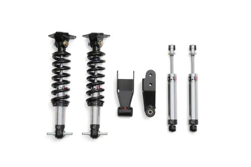 QA1 Single Adjustable Lowering Kit; 2 to 3-Inch (07-18 2WD Sierra 1500)