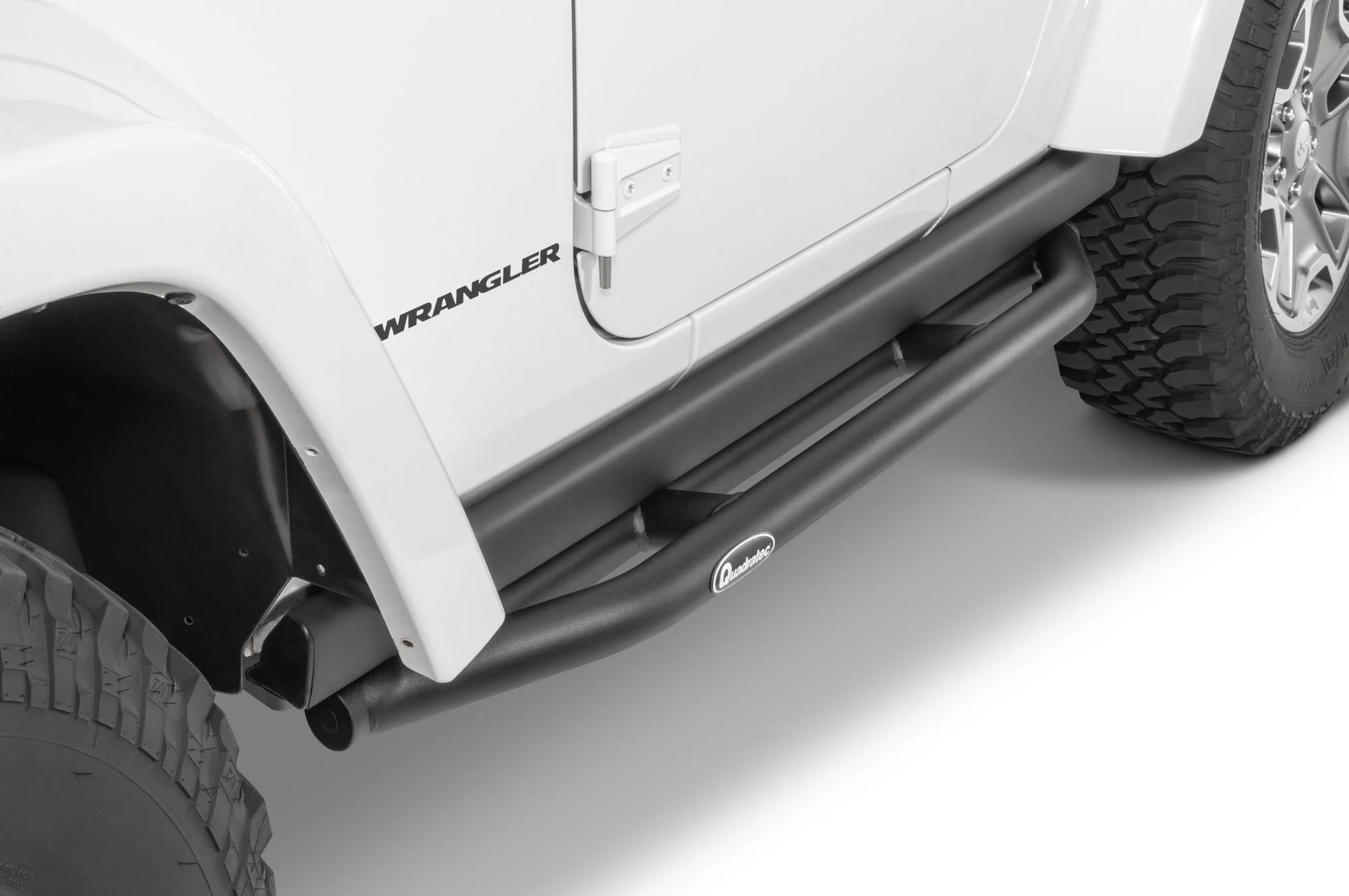 Quadratec  QRC Rock Sliders for 07-18 Jeep Wrangler Rubicon JK 2-Door