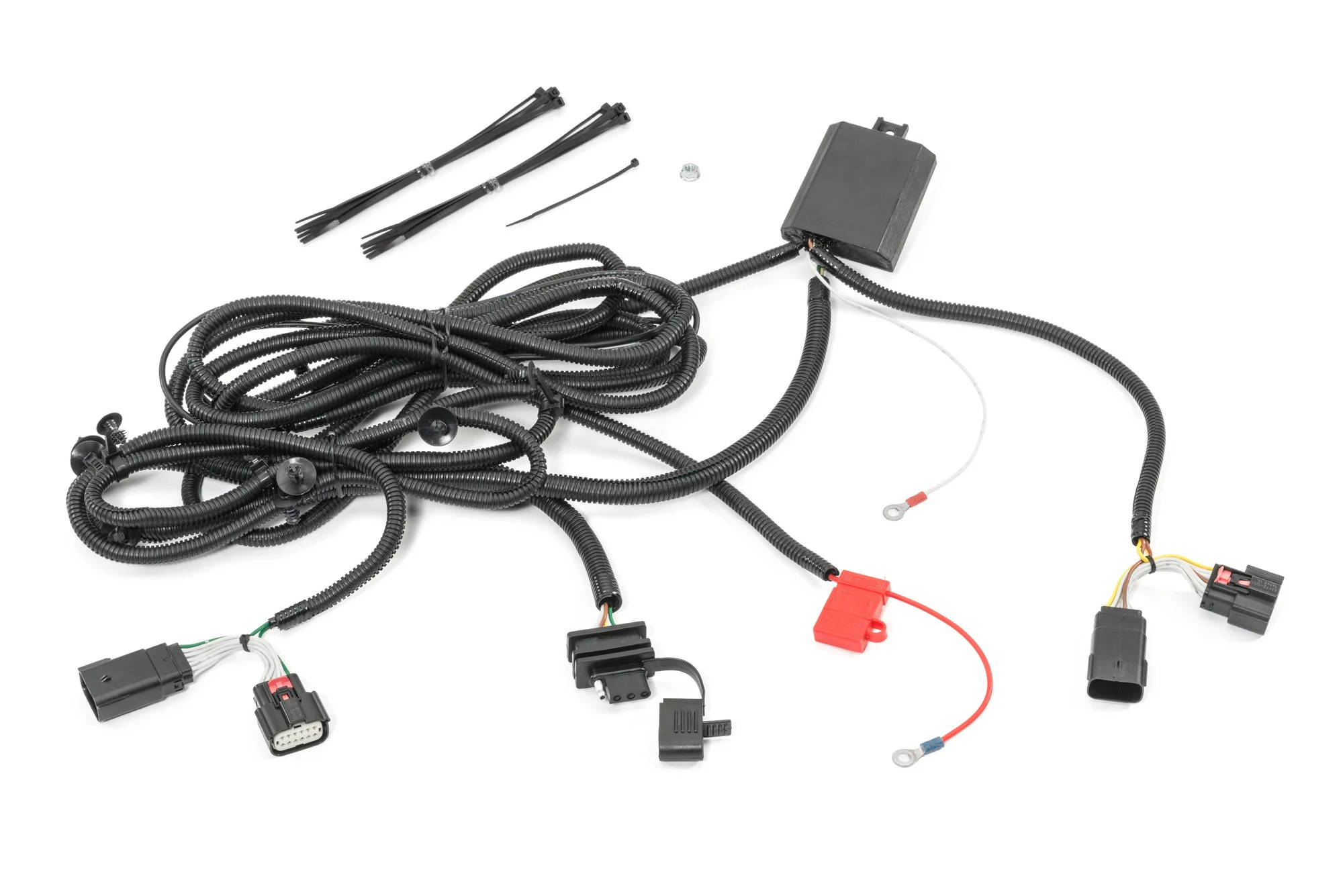 Quadratec  Tow Hitch Wiring Harness for 18-24 Jeep Wrangler JL