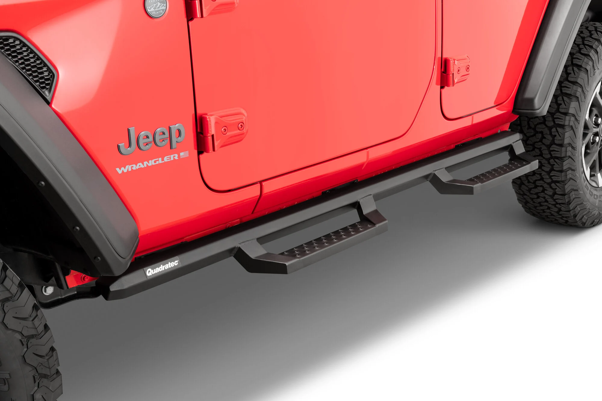 Quadratec  QRC Drop Steps for 18-25 Jeep Wrangler JL Unlimited 4-Door
