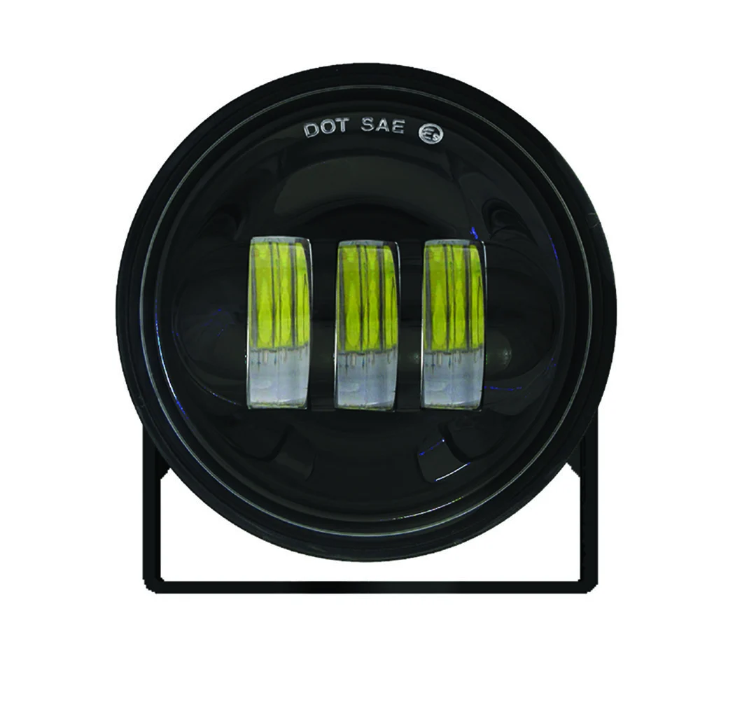 Quake LED  RGB 4" Round LED Spot Light Pod - Single