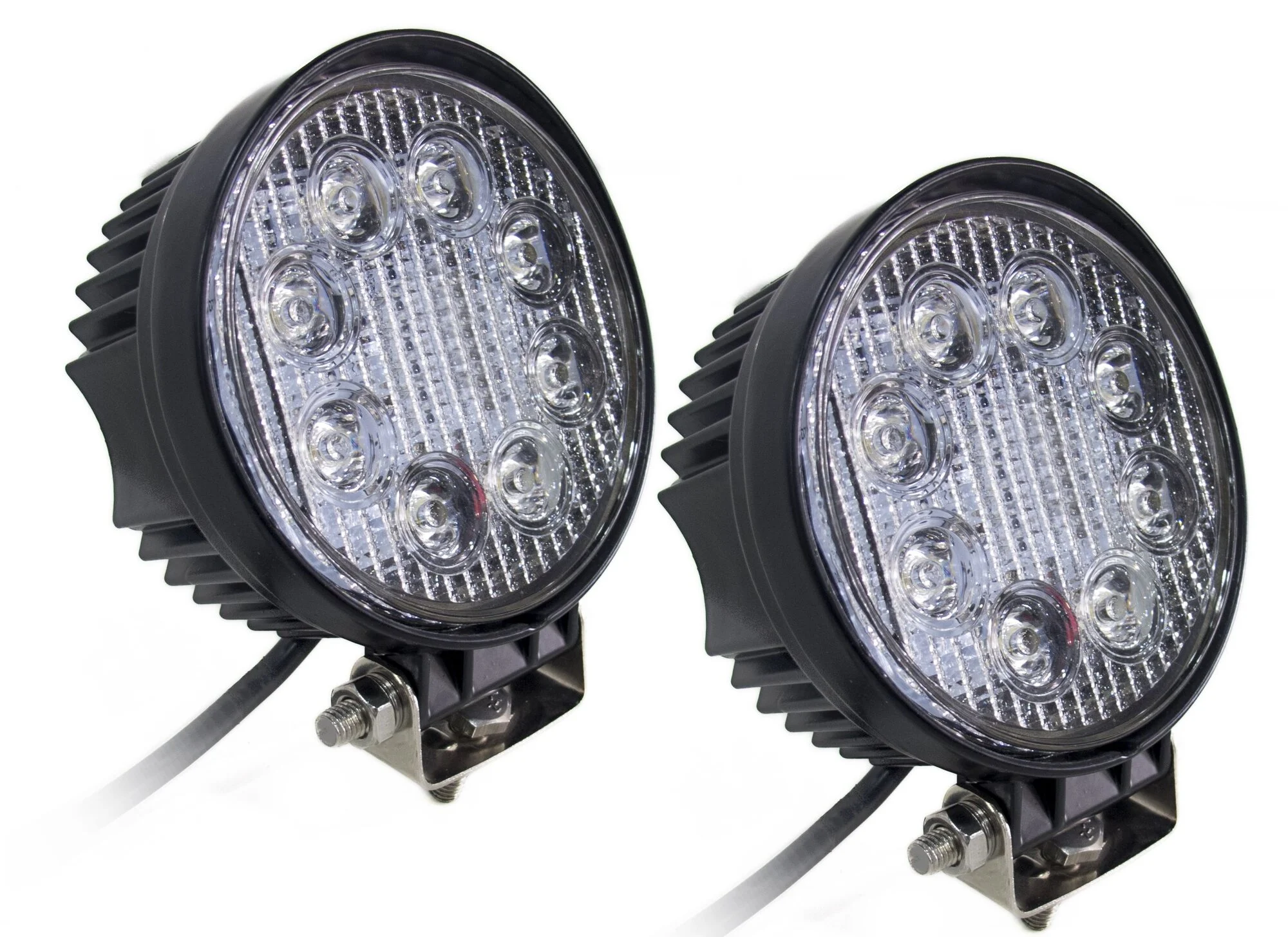 Race Sport Lighting  Street Series 4in Round LED Lights  - High Powered