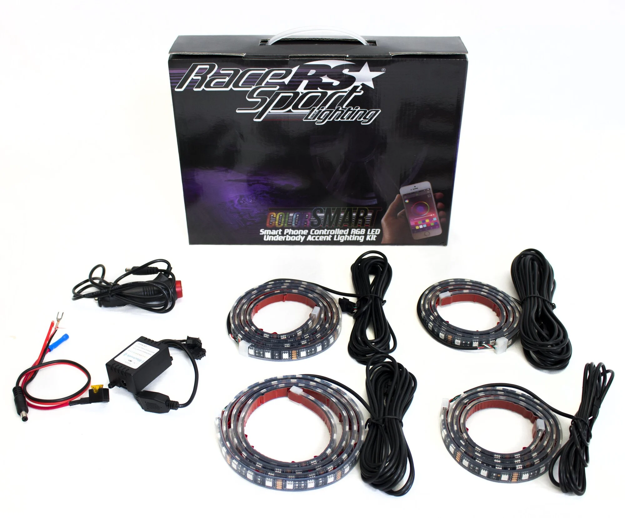 Race Sport Lighting RSBTRGBL2 ColorSMART RGB LED Underbody Kit