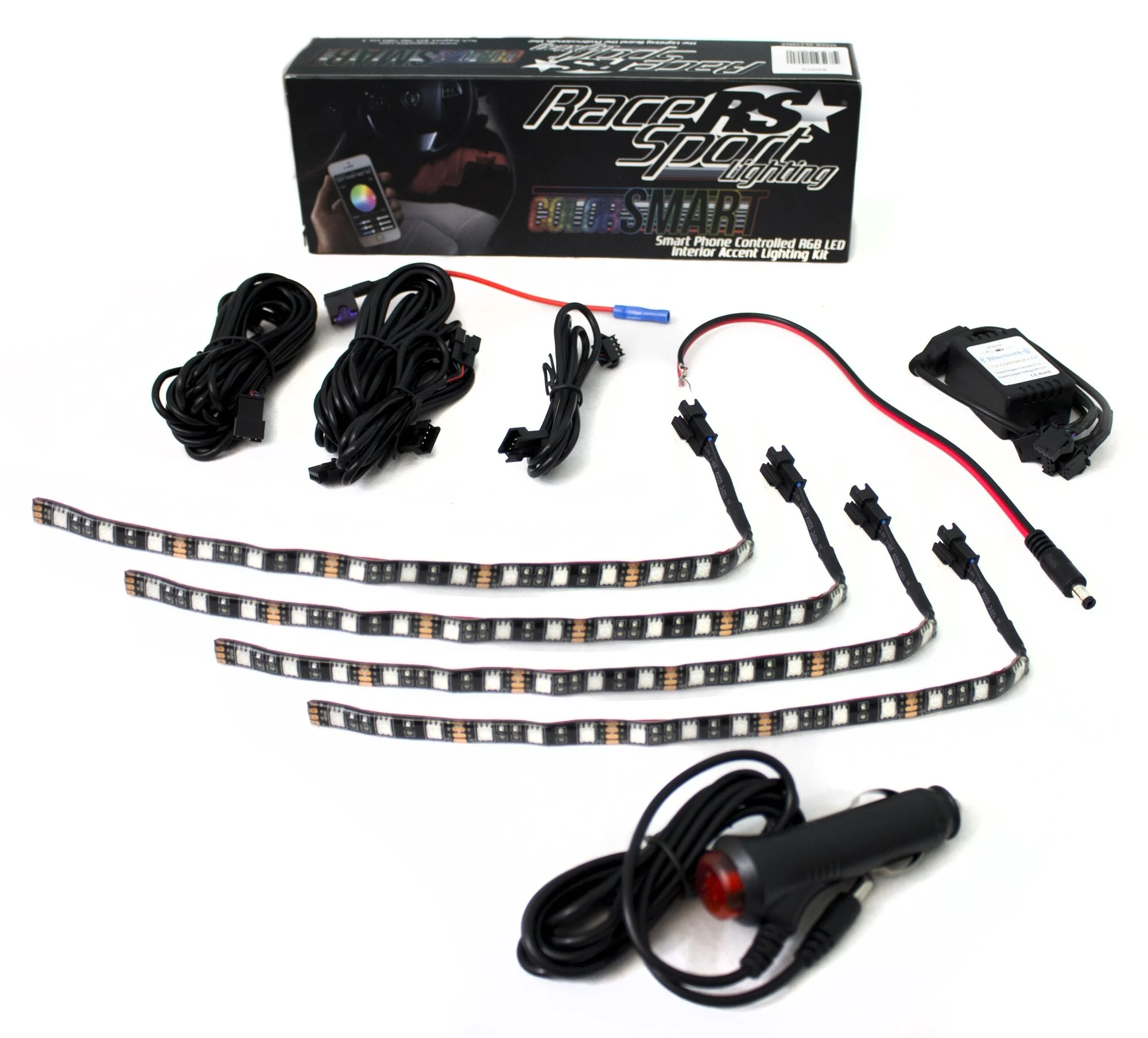 Race Sport Lighting RSIKCS ColorSmart Smartphone Controlled Interior LED Accent Kit