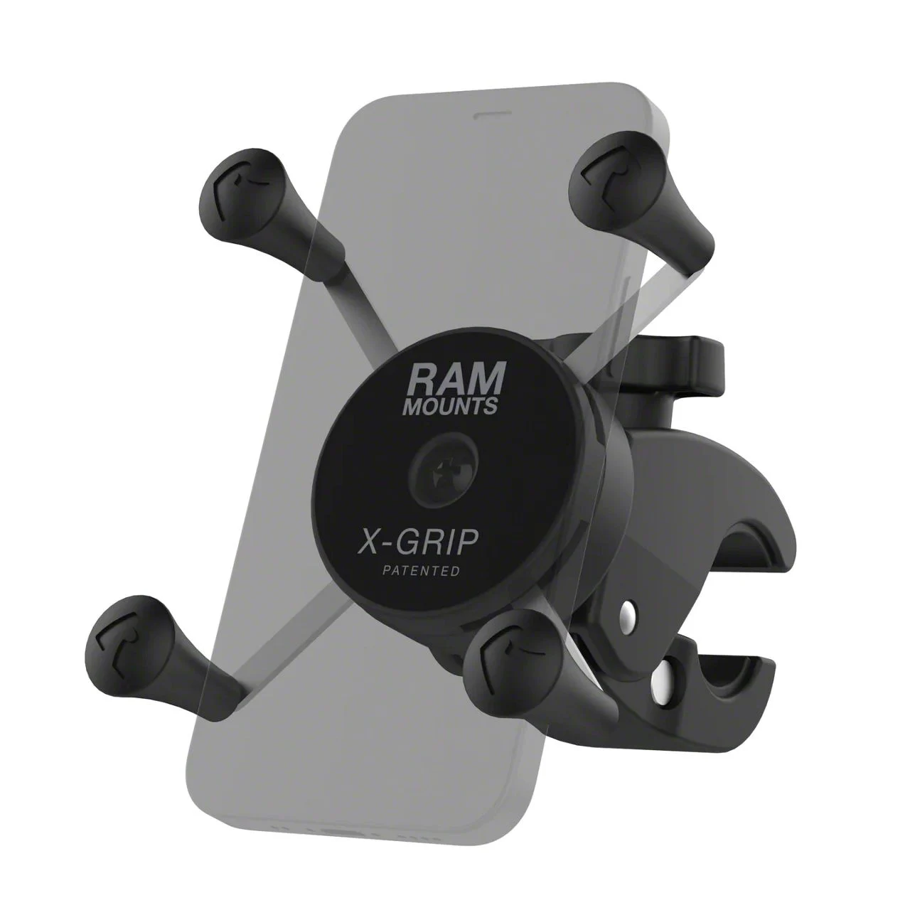 RAM Mounts X-Grip Phone Mount with Low Profile Tough-Claw Base (Universal; Some Adaptation May Be Required)