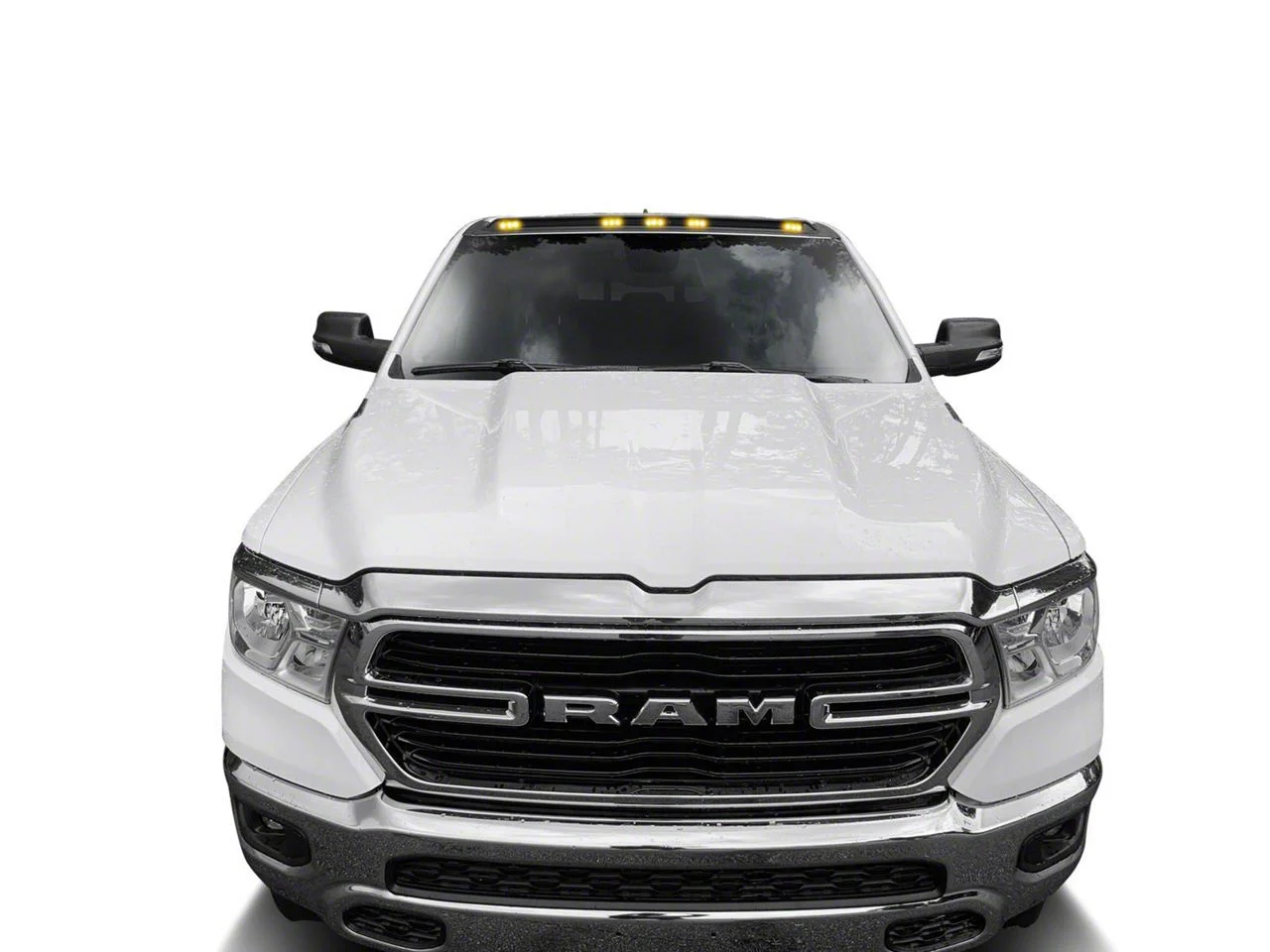 AeroCab Color-Match Marker Light; Brilliant Black Crystal (15-18 RAM 1500)